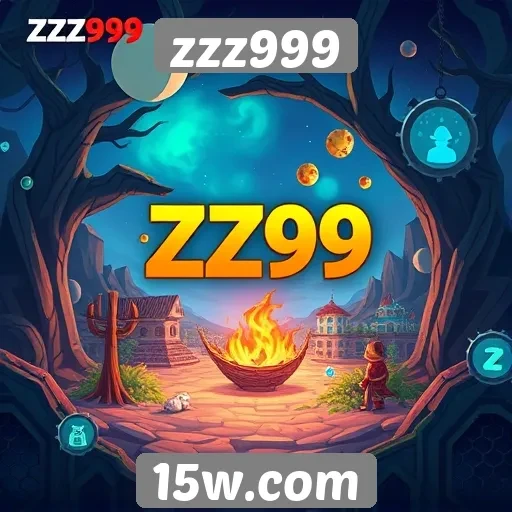 Experiência de jogo imersiva no site zzz999
